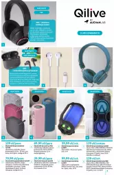 Gazetka promocyjna Auchan - Qilive Hipermarkety - Gazetka - ważna od 30.09 do 30.09.2022 - strona 7 - produkty: Por, Słuchawki, Głośnik, Mikrofon, Słuchawki bezprzewodowe, Bateria