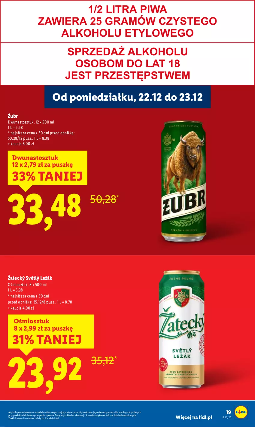 Gazetka promocyjna Lidl - GAZETKA - ważna 22.12 do 23.12.2025 - strona 19