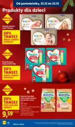 Gazetka promocyjna Lidl - GAZETKA - Gazetka - ważna od 23.12 do 23.12.2025 - strona 62 - produkty: Ryż, Por, Pampers, BoboVita, Owsianka, Dzieci