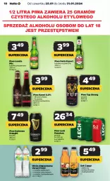 Gazetka promocyjna Netto - Artykuły spożywcze - Gazetka - ważna od 31.01 do 31.01.2024 - strona 10 - produkty: Piwa, Piwo, Sok, Por, Gra, Kawa, Perła, Cappy, Woda niegazowana, Woda, Karmi, Lech Premium