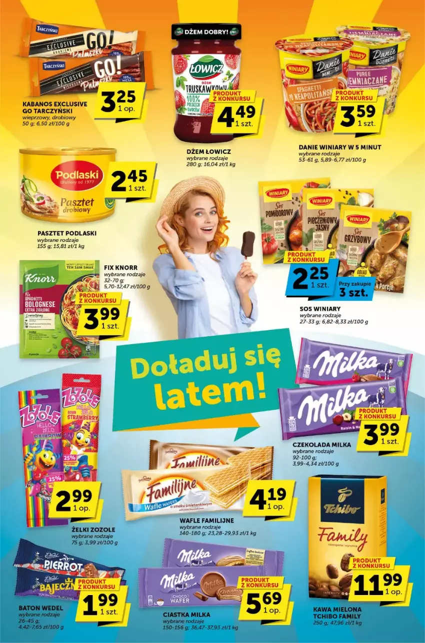 Gazetka promocyjna ABC - ważna 29.06 do 11.07.2023 - strona 3 - produkty: Czekolada, Fa, Kabanos, Knorr, Milka, Pasztet, Podlaski, Tarczyński, Wafle, Winiary