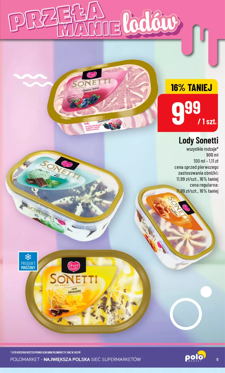 Gazetka promocyjna PoloMarket - Katalog Przełamanie Lodów - ważna 14.10 do 31.10.2026 - strona 5 - produkty: Lody