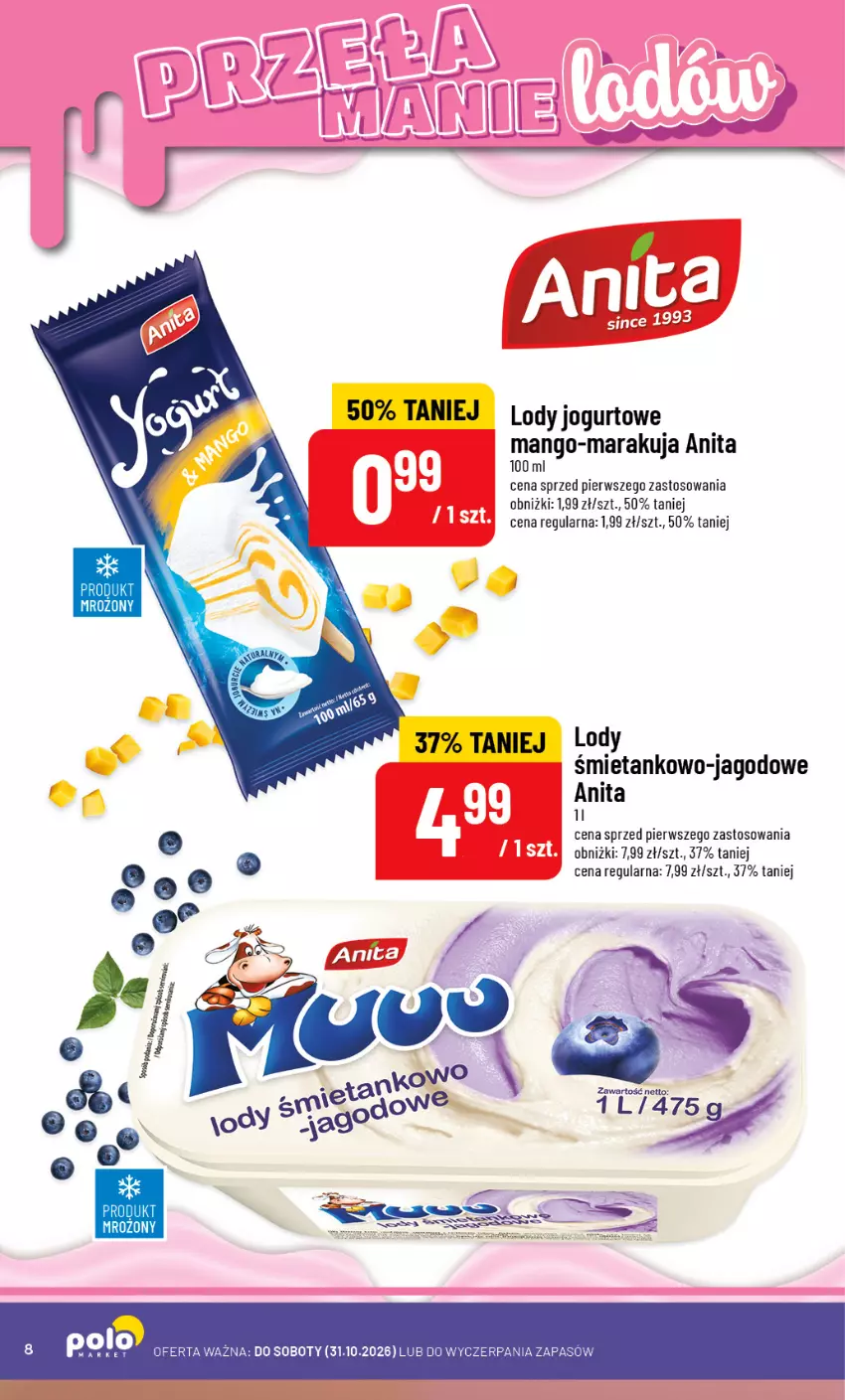 Gazetka promocyjna PoloMarket - Katalog Przełamanie Lodów - ważna 14.10 do 31.10.2026 - strona 8 - produkty: Jogurt, Lody, Mango