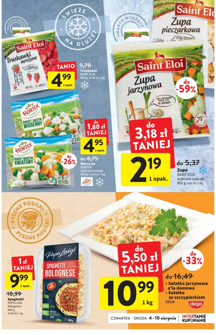 Gazetka promocyjna Intermarche - ważna 04.08 do 10.08.2022 - strona 19 - produkty: Sałat, Sałatka, Truskawki, Warzywa, Zupa