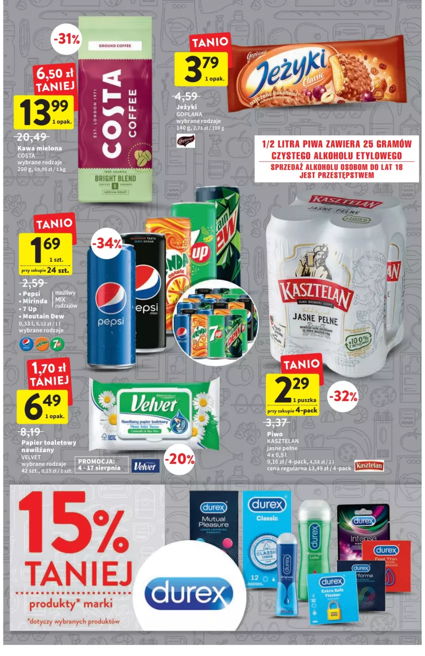 Gazetka promocyjna Intermarche - ważna 04.08 do 10.08.2022 - strona 3 - produkty: Gra, Piwa