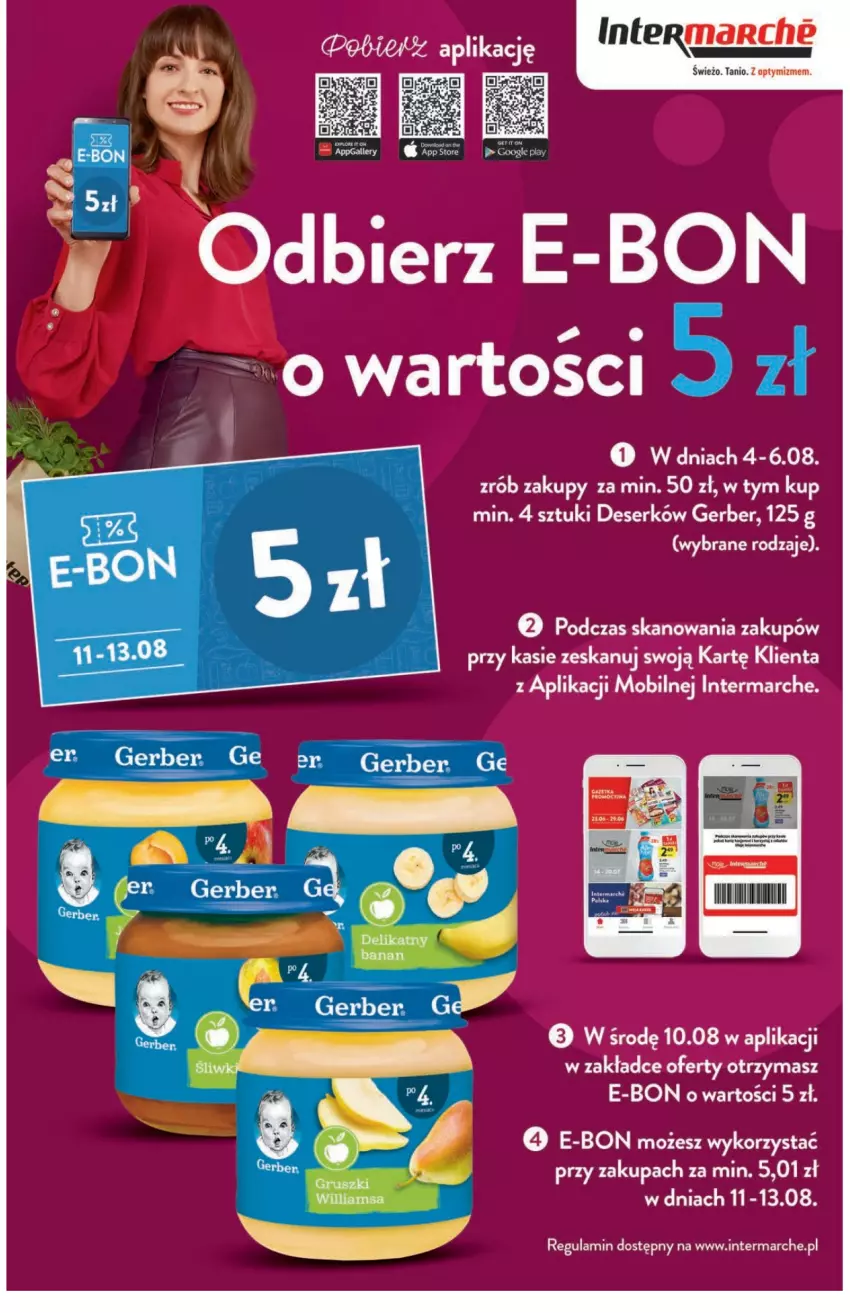 Gazetka promocyjna Intermarche - ważna 04.08 do 10.08.2022 - strona 4 - produkty: Gerber