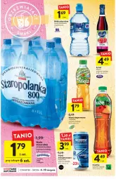 Gazetka promocyjna Intermarche - Gazetka - ważna od 10.08 do 10.08.2022 - strona 30 - produkty: Nałęczowianka, Paola, Syrop, Woda mineralna, Staropolanka, Woda, Napój