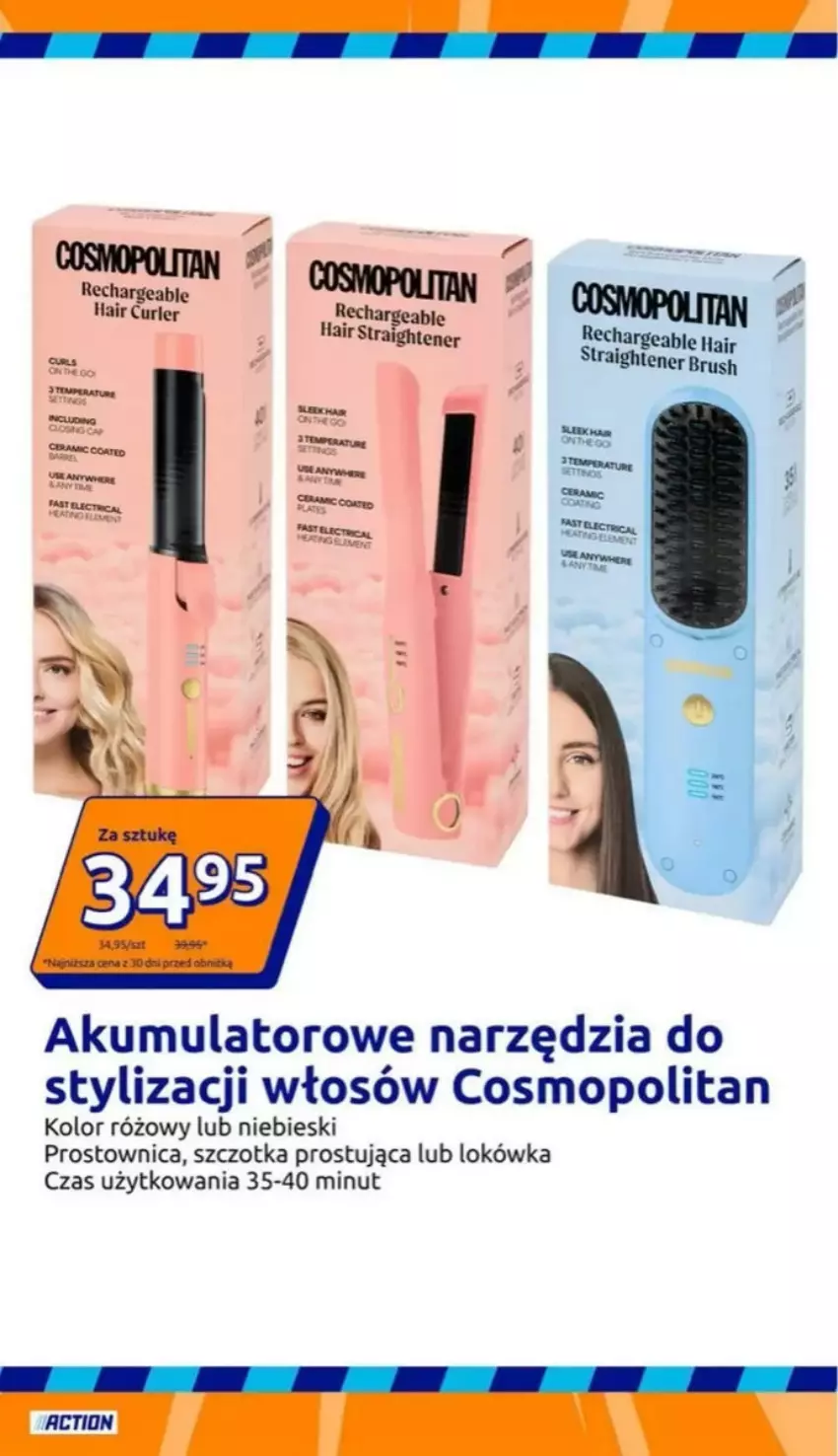 Gazetka promocyjna Action - ważna 21.05 do 27.05.2025 - strona 4 - produkty: Akumulator, Lokówka, Mop, Szczotka