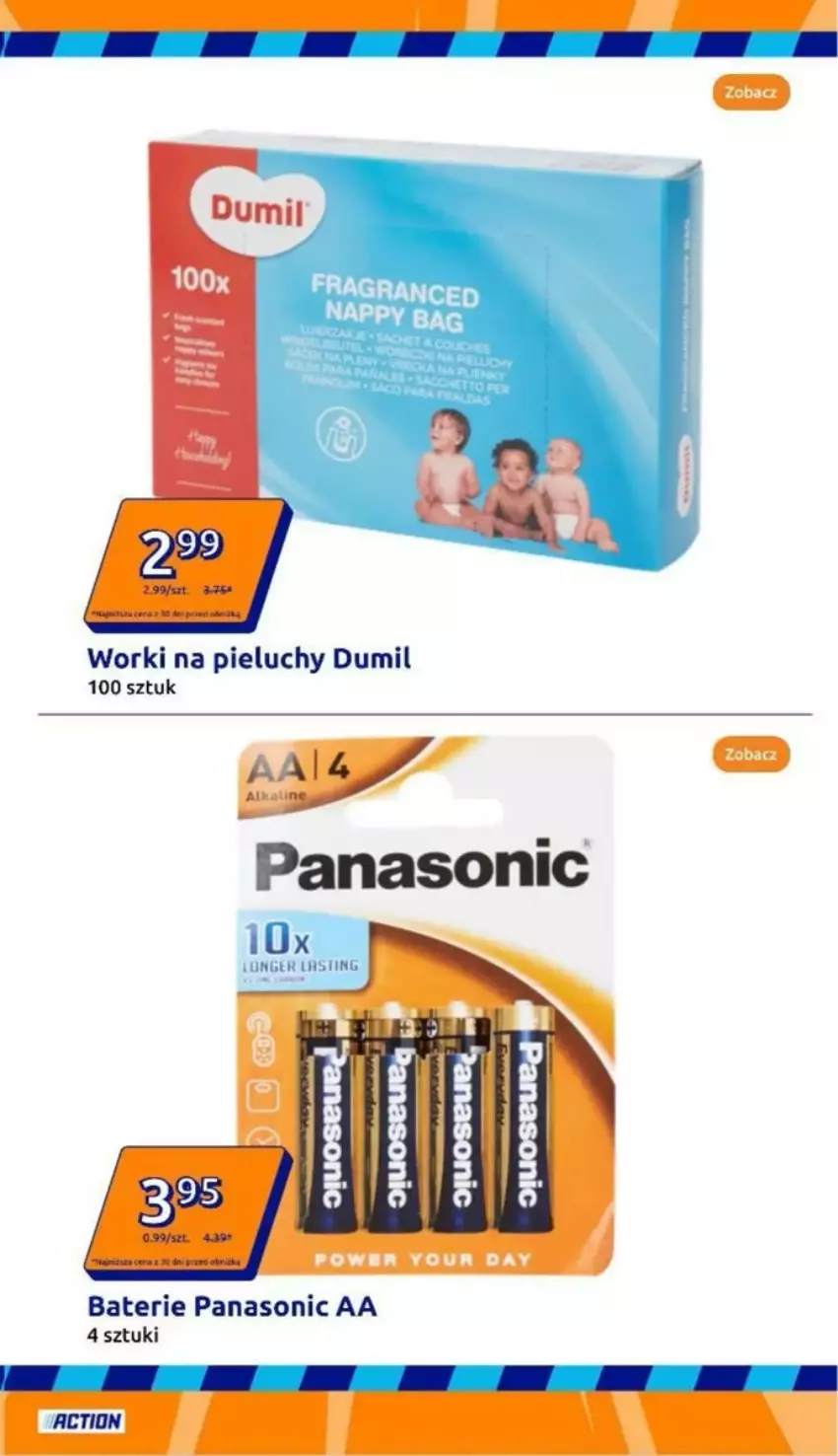 Gazetka promocyjna Action - ważna 21.05 do 27.05.2025 - strona 9 - produkty: Panasonic, Pieluchy