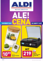 Gazetka promocyjna Aldi - Od Środy i Soboty - Gazetka - ważna od 13.03 do 13.03.2021 - strona 1 - produkty: Por, Gra, Sukulent