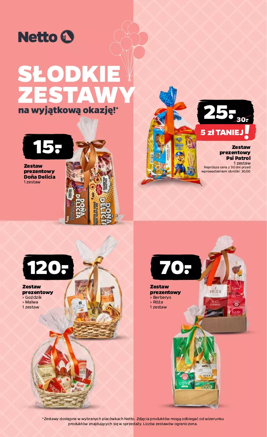 Gazetka promocyjna Netto - Od Poniedziałku - ważna 17.03 do 22.03.2025 - strona 25 - produkty: Gra, Psi Patrol, Róża, Zestaw prezentowy