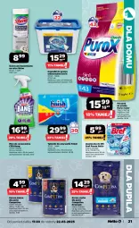 Gazetka promocyjna Netto - Od Poniedziałku - Gazetka - ważna od 22.03 do 22.03.2025 - strona 21 - produkty: Pur, Finish, Zawieszka do wc, Bref, Tablet, Proszek do prania, Cillit Bang, Zmywarki, Kapsułki do prania, Tabletki do zmywarki
