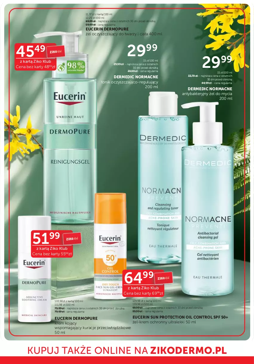 Gazetka promocyjna Ziko - Gazetka Ziko Dermo - ważna 30.04 do 14.05.2025 - strona 18 - produkty: Control, Dermedic, Mop, Pur, Tonik