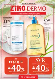 Gazetka promocyjna Ziko - Gazetka Ziko Dermo - Gazetka - ważna od 14.05 do 14.05.2025 - strona 1 - produkty: Olejek pod prysznic, Top, Bioderma, Płyn micelarny, Dermedic, Olej, Atoderm