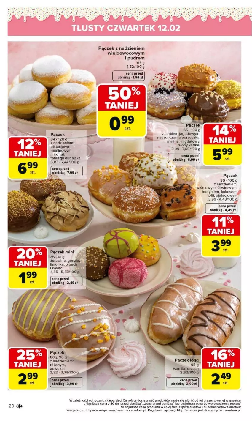 Gazetka promocyjna Carrefour - Gazetka Carrefour, Market od poniedziałku! - ważna 09.02 do 14.02.2026 - strona 22 - produkty: Fa, Fanta, Kakao, Kokos, LG, Limonka, Pączek, Por, Ryż, Ser