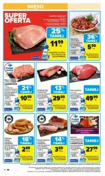 Gazetka promocyjna Carrefour - Gazetka Carrefour, Market od poniedziałku! - Gazetka - ważna od 14.02 do 14.02.2026 - strona 18 - produkty: Kurczak, Mięso mielone, Sos, Polędwiczka wieprzowa, Boczek, Kark wołowy, Kiełbasa, Mięso, Kiełbasa śląska, Fa