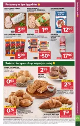 Gazetka promocyjna Stokrotka - Supermarket - Gazetka - ważna od 19.03 do 19.03.2025 - strona 9 - produkty: Piec, Pączek, Warzywa, Gra, Kiełbasa krakowska, Parówki, Croissant, Bułka grahamka, Pieczywo, Owoce, Kabanos, Piekarnik, Kiełbasa, Olewnik, Bułka, Mięso, Kiełbasa śląska