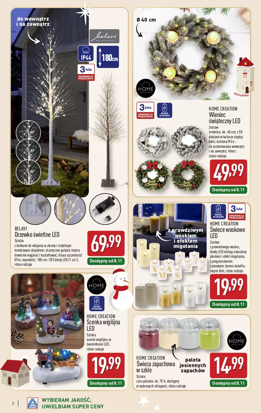 Gazetka promocyjna Aldi - Katalog prezentowy - ważna 03.11 do 23.12.2025 - strona 2 - produkty: Gin, Gra, Paleta, Rama, Sok, Stojak, Wieniec