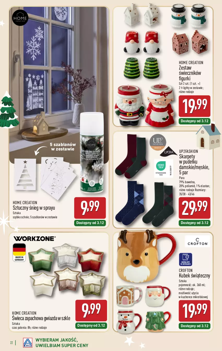 Gazetka promocyjna Aldi - Katalog prezentowy - ważna 03.11 do 23.12.2025 - strona 22 - produkty: Fa, Gwiazda, Karp, Kubek, Wełna