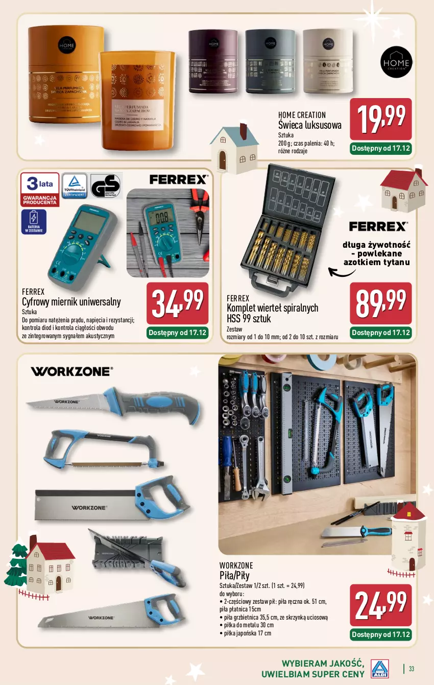 Gazetka promocyjna Aldi - Katalog prezentowy - ważna 03.11 do 23.12.2025 - strona 33 - produkty: Piła płatnica, Tytan