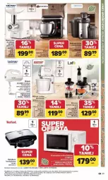 Gazetka promocyjna Carrefour - Gazetka Dom dla Twojej wygody - Gazetka - ważna od 31.01 do 31.01.2026 - strona 29 - produkty: Mikser z misą, Top, Sok, Ser, Por, Blender, Mikser, Szynka, Tefal, Maszynka, Zelmer, Fa