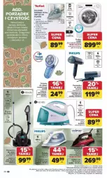 Gazetka promocyjna Carrefour - Gazetka Dom dla Twojej wygody - Gazetka - ważna od 31.01 do 31.01.2026 - strona 30 - produkty: Pralka, Por, Gra, Philips, Kosz, Golarka, Tefal, Virtu, Candy, Generator pary, Parownica, HP, Fa