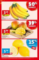 Gazetka promocyjna Auchan - Gazetka - ważna od 18.12 do 18.12.2024 - strona 6 - produkty: Banany, Cytryny, Mango