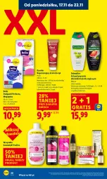 Gazetka promocyjna Lidl - GAZETKA - Gazetka - ważna od 19.11 do 19.11.2025 - strona 28 - produkty: Gra, Palmolive, Eveline, Bell, Krem do rąk, Perfecta, Podpaski, Garnier, Bella