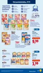 Gazetka promocyjna Lidl - GAZETKA - Gazetka - ważna od 19.11 do 19.11.2025 - strona 65 - produkty: Kurczak, Mokra karma, Top, Sos, Sok, Ser, Zupa, Tablet, Bulion, Kawa, Lion, Galaretka, Przysmaki, Monitor, Tuńczyk, Gala, Karmi, LG