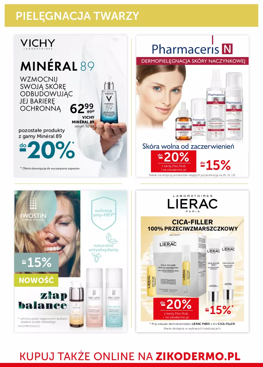 Gazetka promocyjna Ziko - 11-24 MARCA - ważna 11.03 do 24.03.2021 - strona 8 - produkty: Lierac, Mars, Rum, Ser, Serum, Vichy