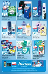 Gazetka promocyjna Auchan - Skarbonka #23 - Gazetka - ważna od 16.06 do 16.06.2021 - strona 4 - produkty: Nivea Men, Domestos, Gra, Pampers, Zawieszki, Pieluchy, Płyn micelarny, Majtki, Plecak, Lack, Pepsi, Płyn do płukania, Chusteczki, Garnier, Pieluchomajtki, Staropolanka, Woda, Napój, Olej, Antyperspirant, Nivea, Fa