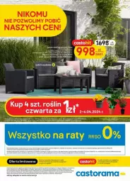 Gazetka promocyjna Castorama - Gazetka - ważna od 16.04 do 16.04.2024 - strona 8 - produkty: Top, Por, Rama, Brit, Stolik, Astor, LG, Fa