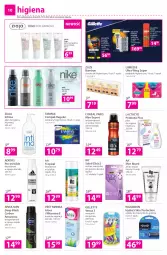 Gazetka promocyjna Hebe - Gazetka - Gazetka - ważna od 19.10 do 19.10.2022 - strona 10 - produkty: Balsam po goleniu, Gillette Venus, Nivea Men, Pax, BIC, Tropical, Lactacyd, Dezodorant, Adidas, Tampony, Fusion, Lack, Krem do depilacji, L’Oréal, Venus, Szynka, Chusteczki, Tampax, Ziaja, Podpaski, Gillette, Veet, Maszynka, Płyn do higieny intymnej, Nike, Maszynka do golenia, Antyperspirant, Nivea