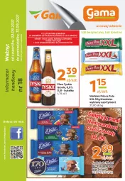 Gazetka promocyjna Gama - Gazetka Gama - Gazetka - ważna od 13.09 do 13.09.2021 - strona 1 - produkty: Piwa, Piwo, Piec, Gra, Prince Polo, Wafelek, O nas, Tyskie, Czekolada, Fa