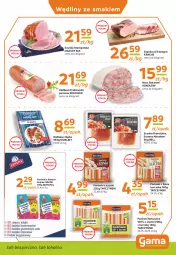 Gazetka promocyjna Gama - Gazetka Gama - Gazetka - ważna od 13.09 do 13.09.2021 - strona 3 - produkty: Piec, Kurczak, Krakus, Sok, Ser, Gra, Sokołów, Bell, Kiełbasa krakowska, Parówki, Parówki z szynki, Prosciutto, Salceson, Szynka, Tarczyński, Morliny, Kiełbasa, Kiełbasa śląska