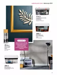 Gazetka promocyjna Castorama - Katalog Dekoracje 2021 - Gazetka - ważna od 31.12 do 31.12.2021 - strona 27 - produkty: Prima, Lakier, Fa