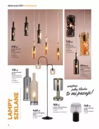 Gazetka promocyjna Castorama - Katalog Dekoracje 2021 - Gazetka - ważna od 31.12 do 31.12.2021 - strona 74 - produkty: Lampa podłogowa, Lampa, Lampa stołowa, Lampa wisząca
