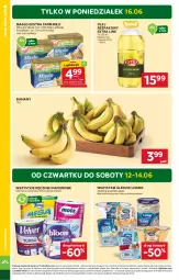 Gazetka promocyjna Stokrotka - Supermarket - Gazetka - ważna od 16.06 do 16.06.2025 - strona 4 - produkty: Banany, Warzywa, Papier, Ręcznik, Farm Milk, Olej rzepakowy, Owoce, Ręczniki papierowe, Masło, Olej, Mięso, Lisner, Fa