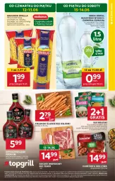 Gazetka promocyjna Stokrotka - Supermarket - Gazetka - ważna od 16.06 do 16.06.2025 - strona 5 - produkty: Ketchup, Makaron, Warzywa, Sos, Sok, Por, Mus, Gra, Kiełbaski śląskie, Sokołów, Boczek, Lasagne, Owoce, Woda, Grill, Mięso, Boczek wieprzowy