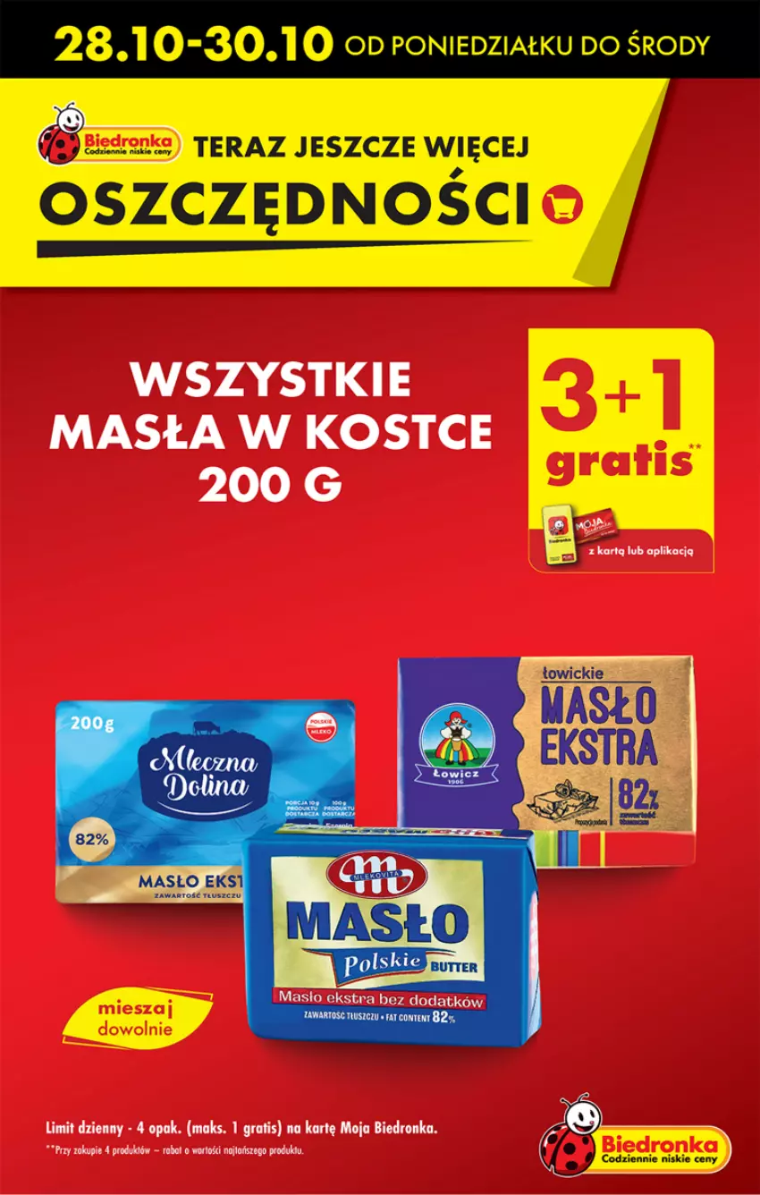 Gazetka promocyjna Biedronka - Od Poniedziałku - ważna 28.10 do 02.11.2024 - strona 5 - produkty: Gra, Masło, Tera