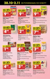 Gazetka promocyjna Biedronka - Od Poniedziałku - Gazetka - ważna od 02.11 do 02.11.2024 - strona 55 - produkty: Strucla, Corn flakes, Top, Gra, Migdały, Nesquik, Bell, Tera, Wafle, Dan Cake, Baton, Danio, Gofry