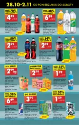 Gazetka promocyjna Biedronka - Od Poniedziałku - Gazetka - ważna od 02.11 do 02.11.2024 - strona 57 - produkty: Por, Gin, Napój energetyczny, Red Bull, Morela, Napój gazowany, Smoothie, Sprite, Mango, Napój, Fa