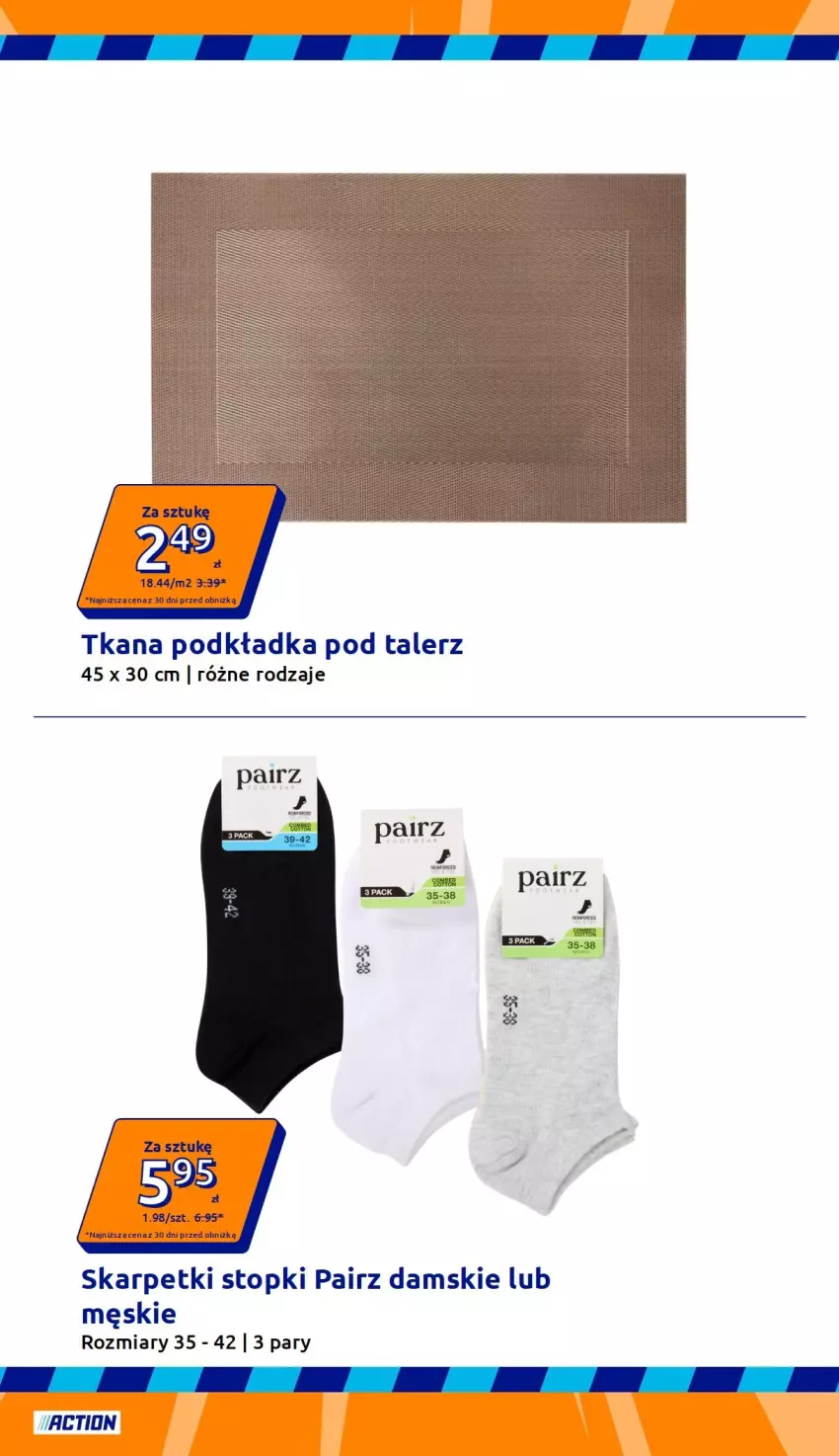 Gazetka promocyjna Action - Gazetka tydzień 37 2026 - ważna 09.09 do 15.09.2026 - strona 11 - produkty: EPEE, Podkład, Podkładka, Talerz