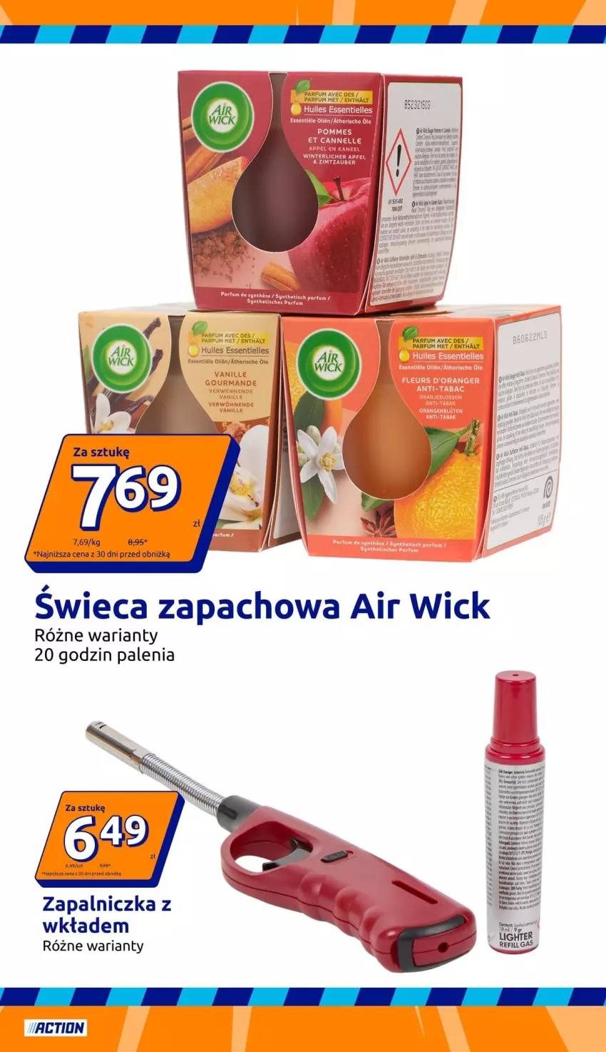 Gazetka promocyjna Action - Gazetka tydzień 37 2026 - ważna 09.09 do 15.09.2026 - strona 12 - produkty: Air Wick, Fa, Mus, Zapalniczka