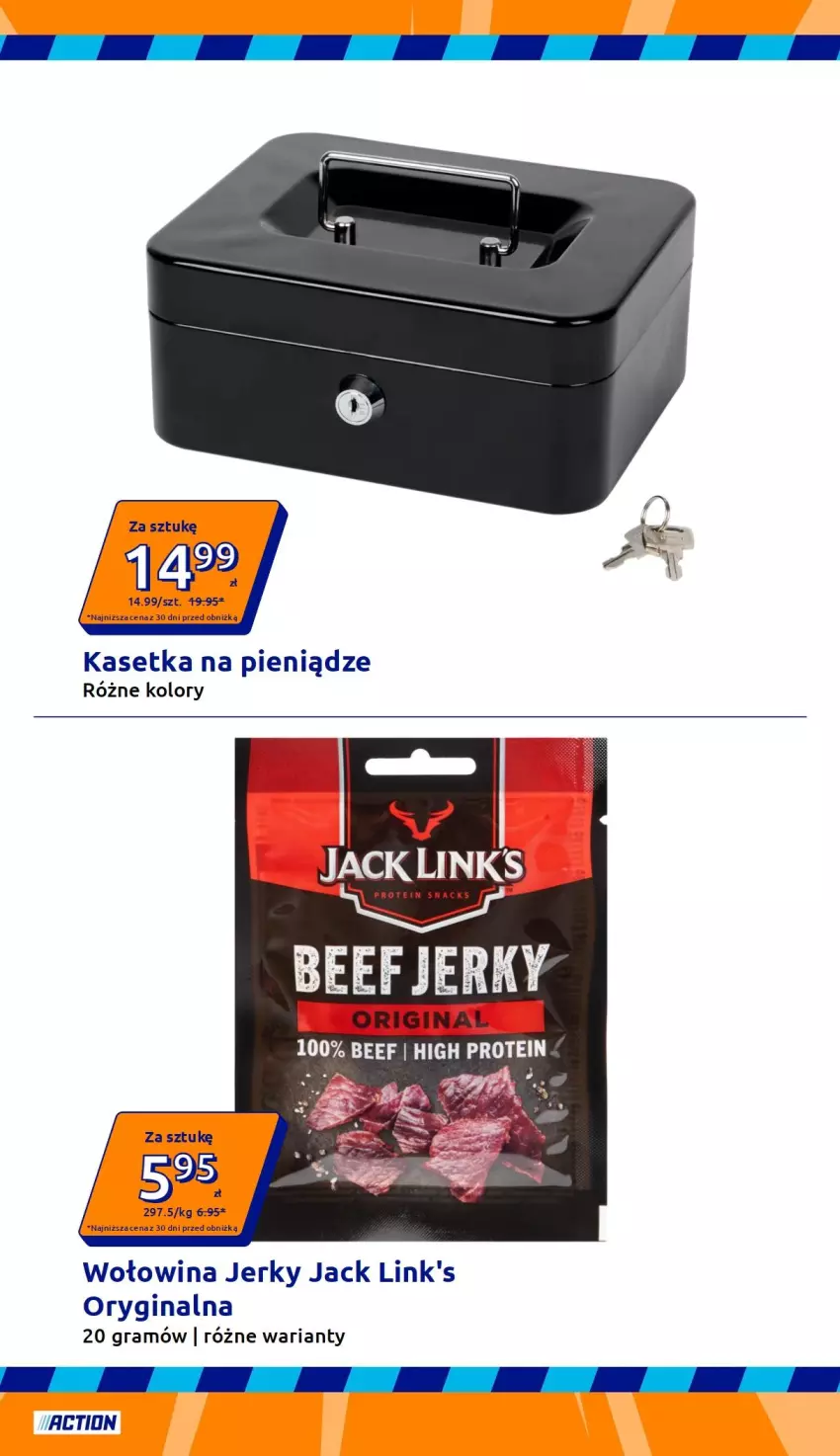 Gazetka promocyjna Action - Gazetka tydzień 37 2026 - ważna 09.09 do 15.09.2026 - strona 15 - produkty: Gin, Gra, Jerky, Wołowina