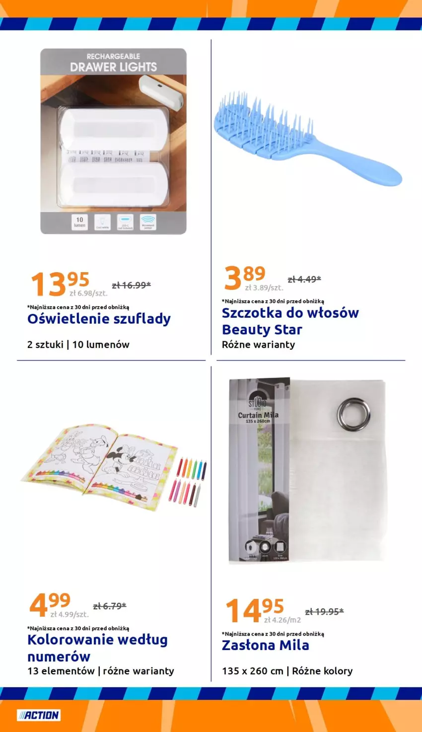 Gazetka promocyjna Action - Gazetka tydzień 37 2026 - ważna 09.09 do 15.09.2026 - strona 26 - produkty: Szczotka, Szczotka do włosów, Zasłona