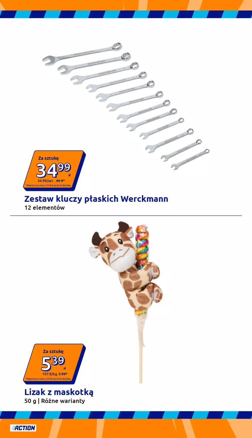 Gazetka promocyjna Action - Gazetka tydzień 37 2026 - ważna 09.09 do 15.09.2026 - strona 30 - produkty: Zestaw kluczy