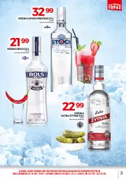 Gazetka promocyjna Topaz - Gazetka - Gazetka - ważna od 30.06 do 30.06.2021 - strona 3 - produkty: Bols, Wódka, Stock