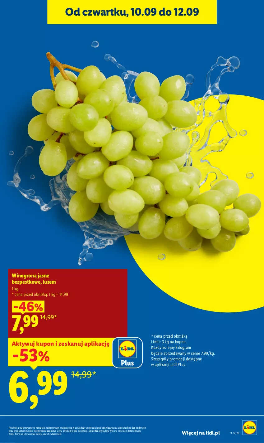 Gazetka promocyjna Lidl - Gazetka ważna od 10.09 do 12.09 - ważna 10.09 do 12.09.2026 - strona 21 - produkty: Gra, Olej, Wino, Winogrona