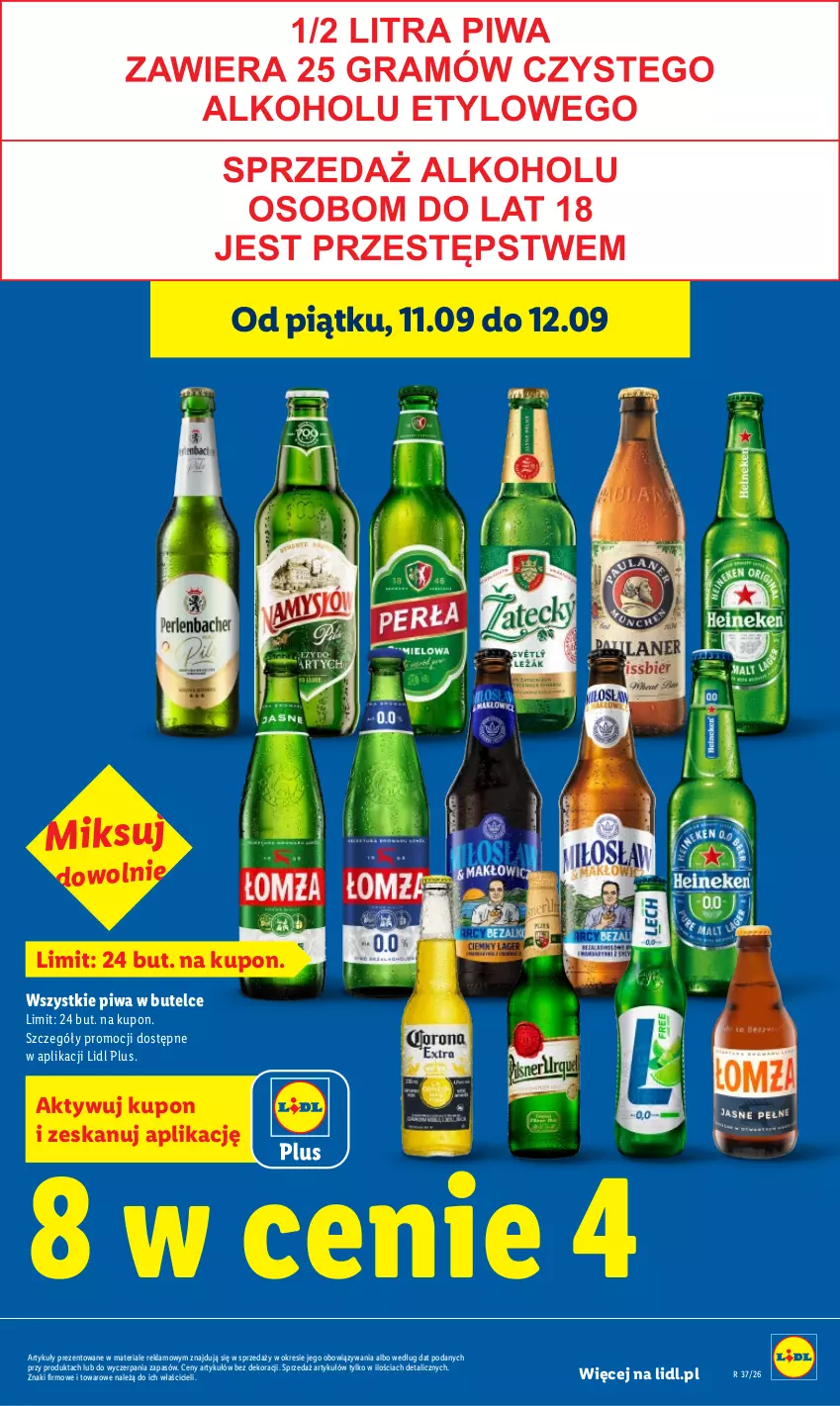 Gazetka promocyjna Lidl - Gazetka ważna od 10.09 do 12.09 - ważna 10.09 do 12.09.2026 - strona 5 - produkty: Piwa